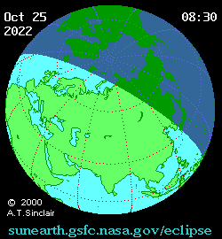 20221025 Solar Eclipse animatedGIF NASA