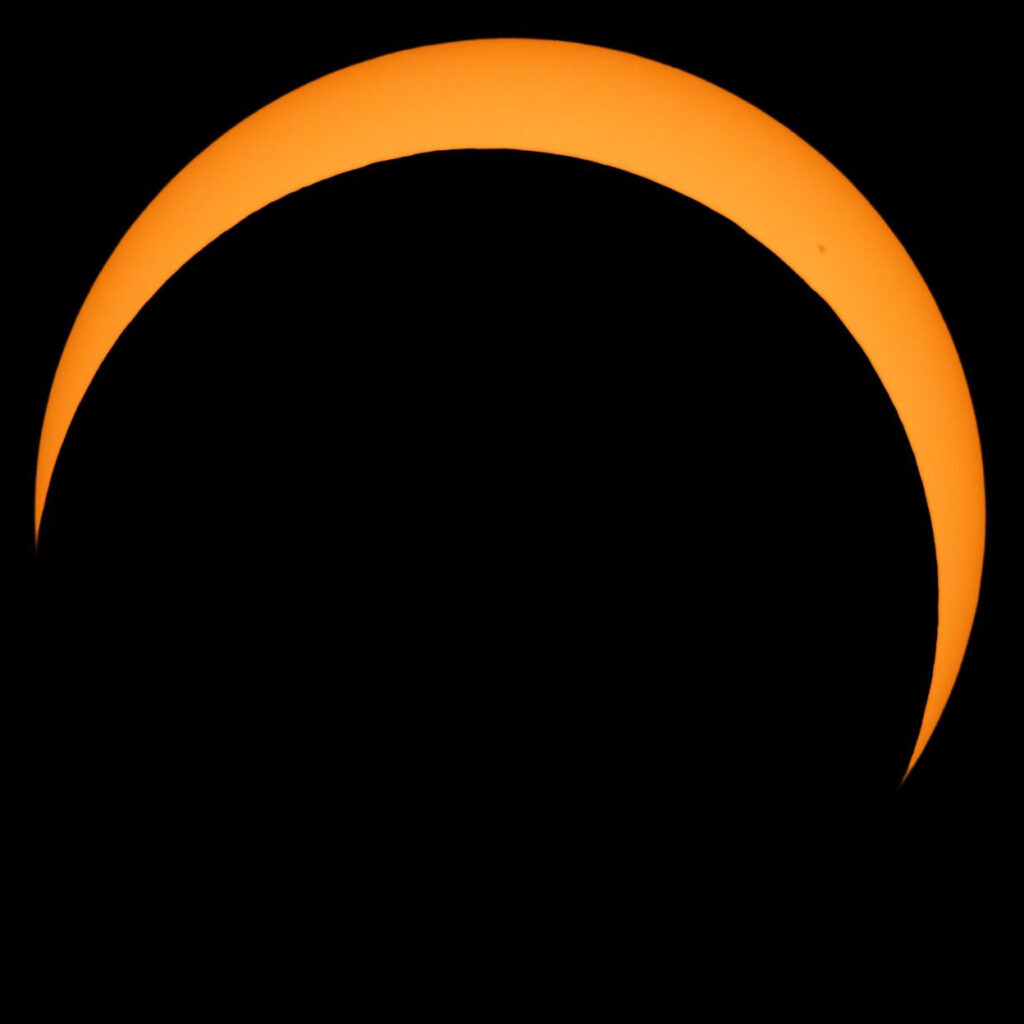 Ringförmige Finsternis vom 14. Oktober 2023 in New Mexico. Thomas Radvanszky